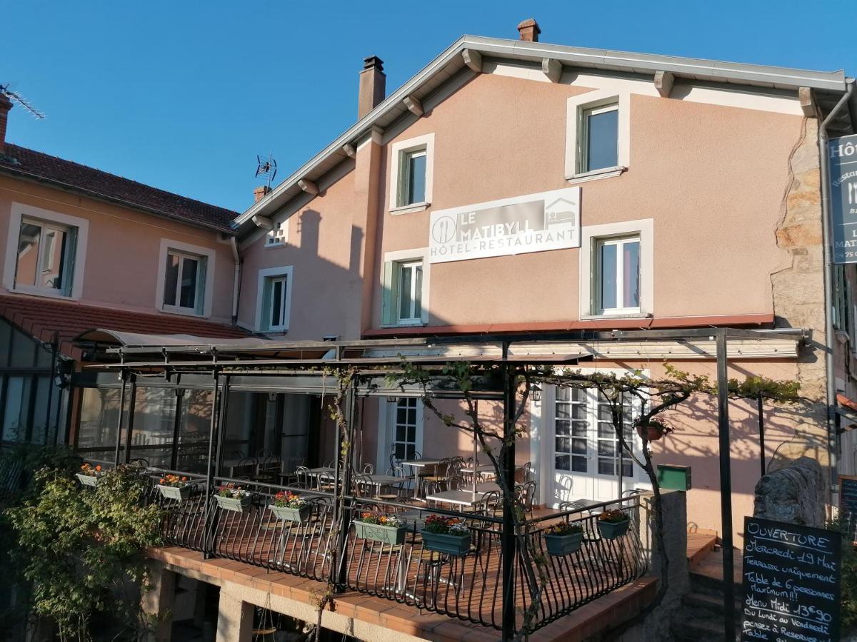 Hotel-Restaurant Le Matibyll Guilherand-Granges Экстерьер фото